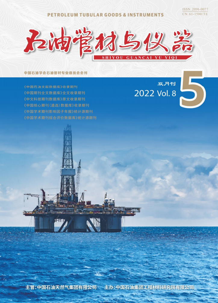 石油管材与仪器杂志封面