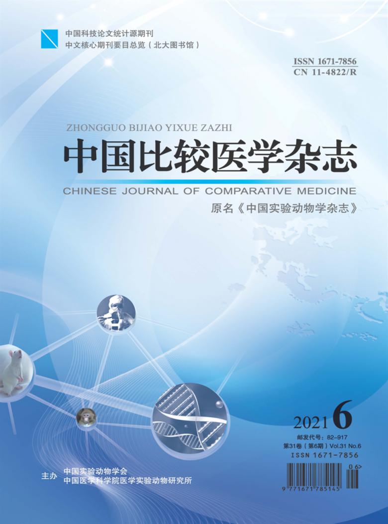 中国比较医学封面