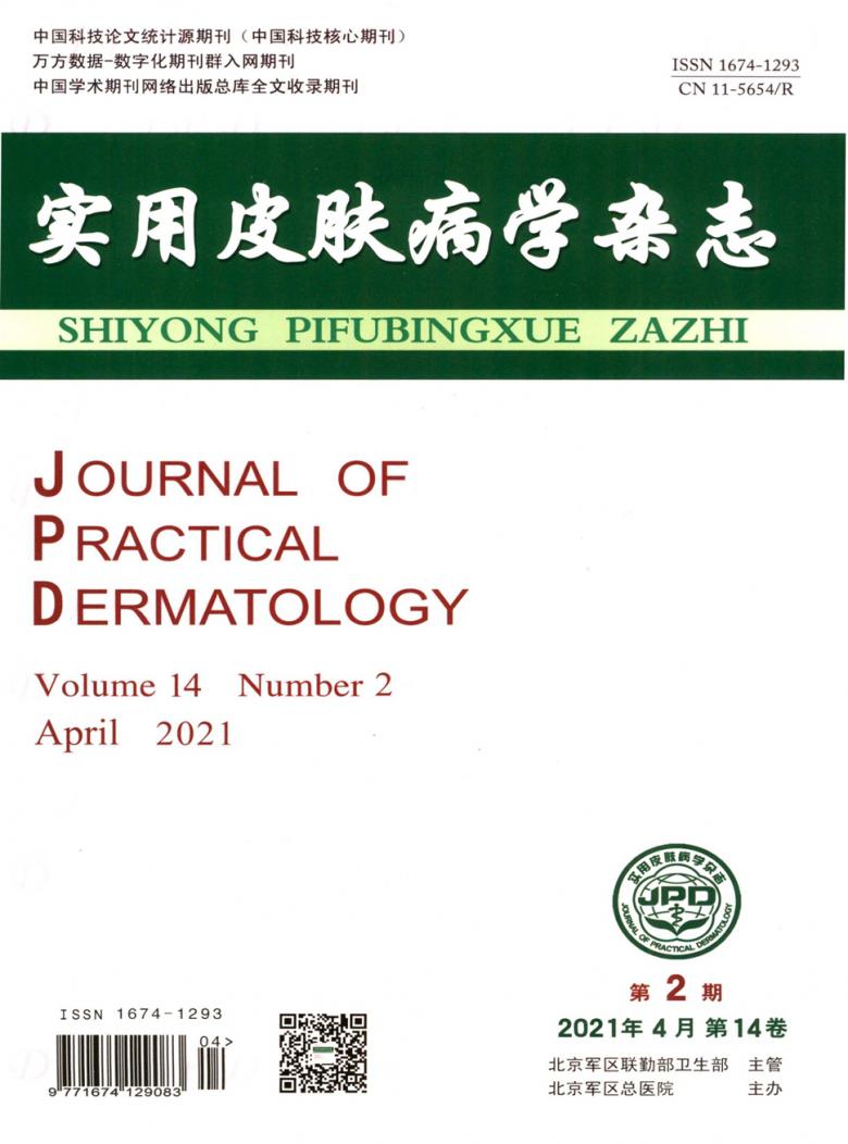 实用皮肤病学杂志封面