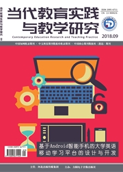 当代教育实践与教学研究杂志封面