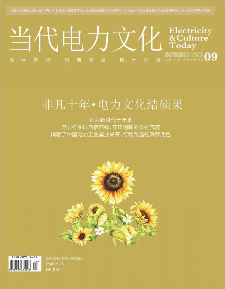 当代电力文化封面
