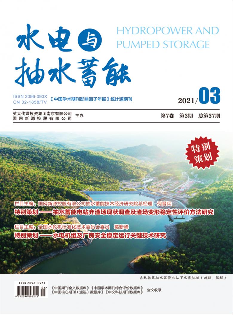 水电与抽水蓄能封面