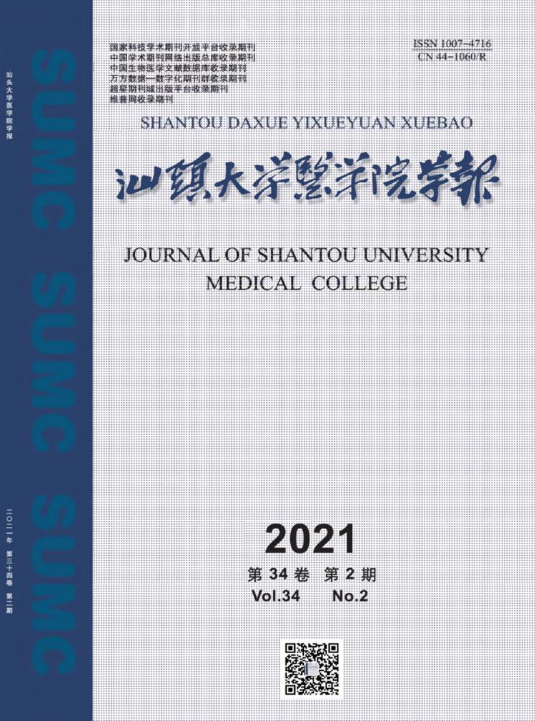 汕头大学医学院学报封面