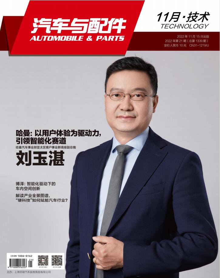 汽车与配件杂志封面