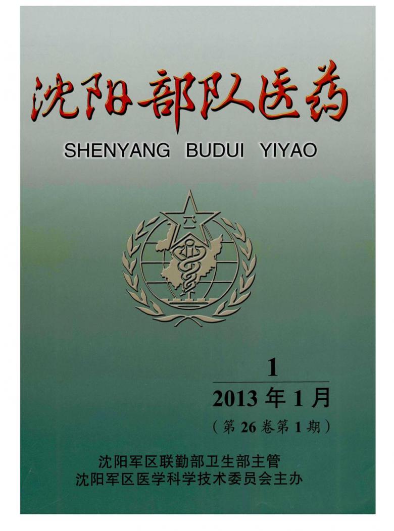 沈阳部队医药杂志封面