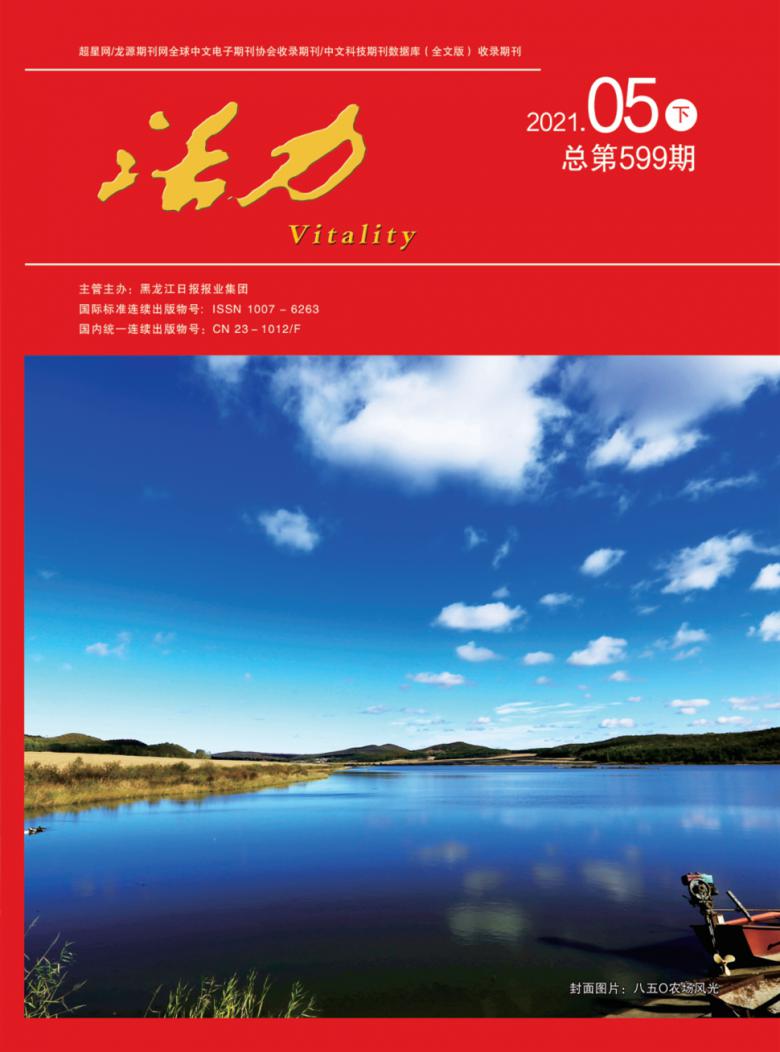 活力杂志封面