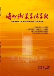 滨州职业学院学报杂志封面