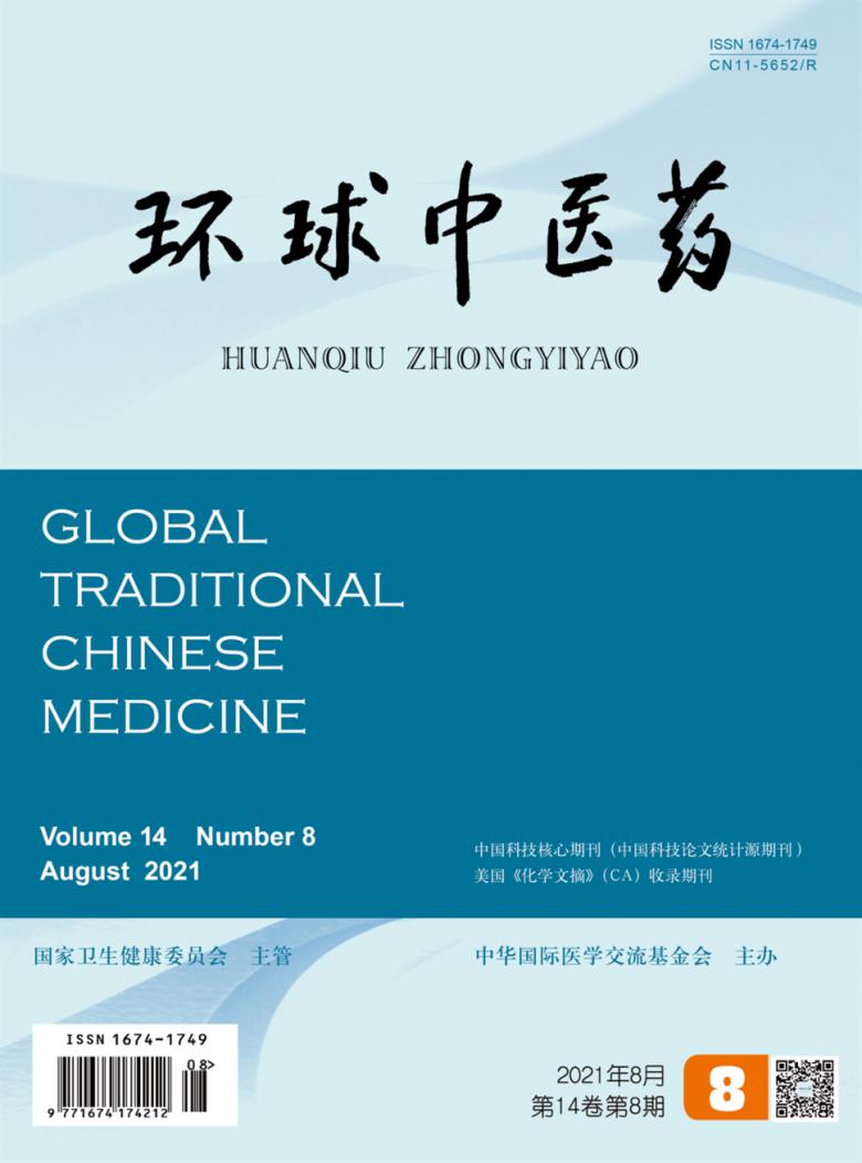 环球中医药杂志封面