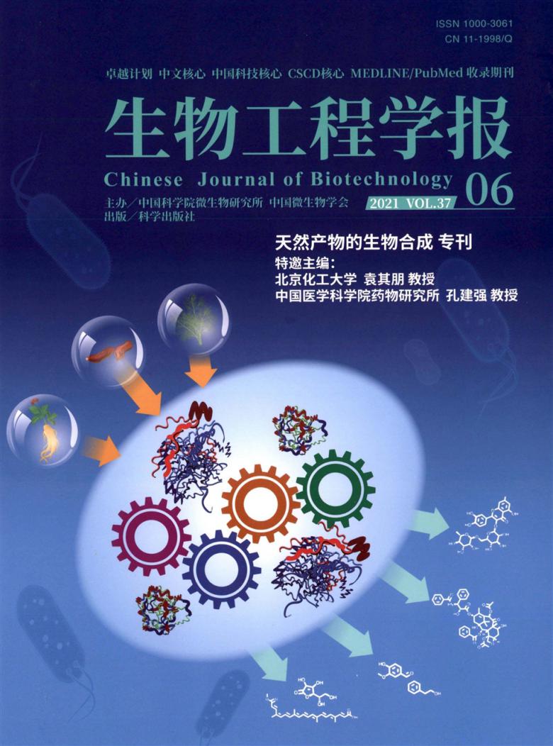 生物工程学报杂志封面