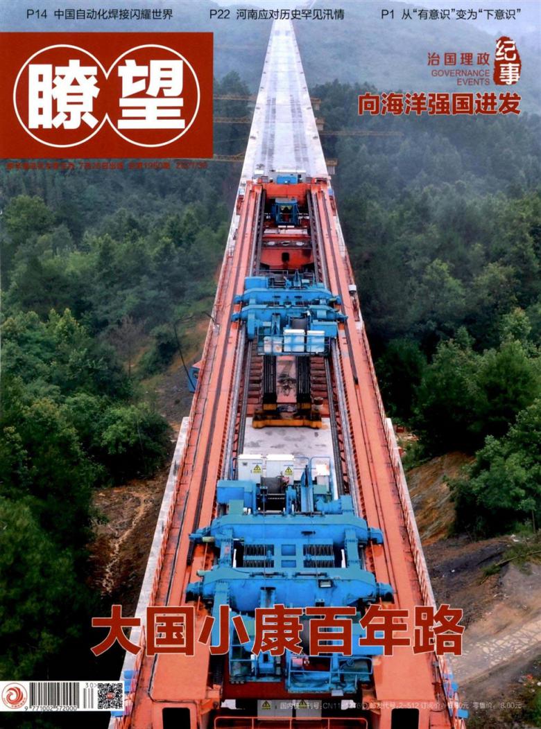 瞭望杂志封面
