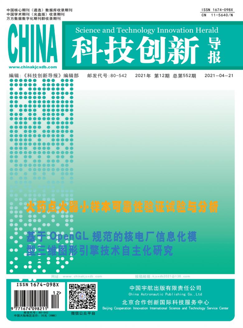 科技创新导报杂志封面