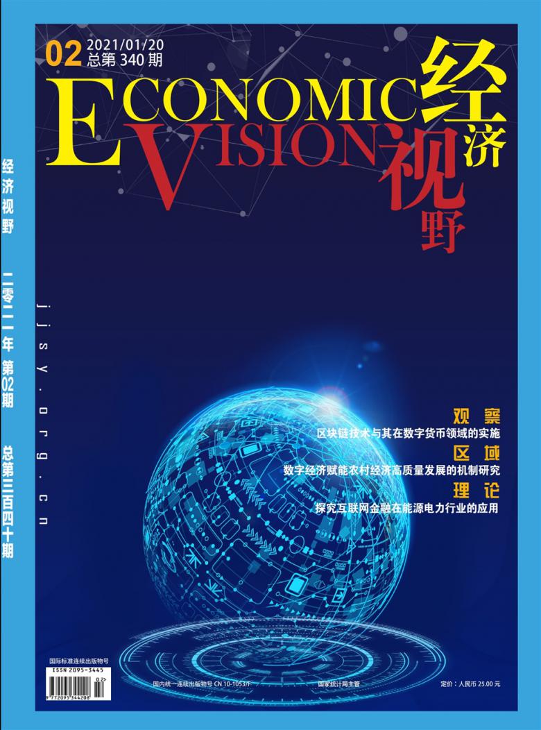 经济视野杂志封面