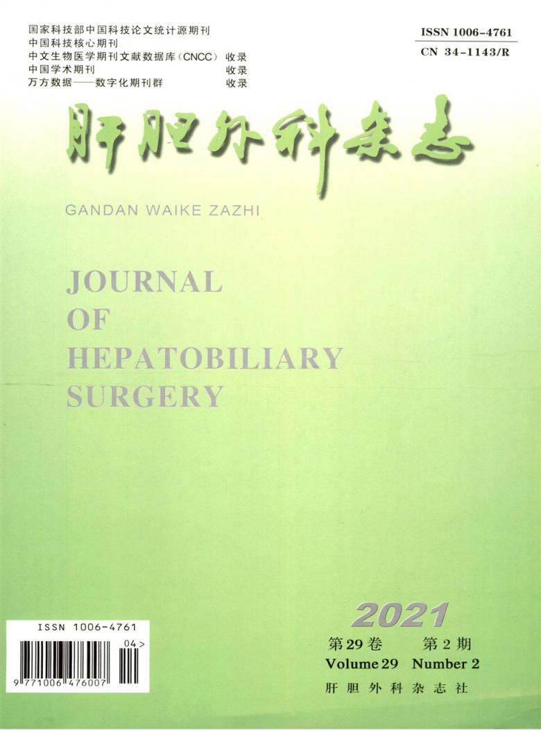 肝胆外科杂志封面