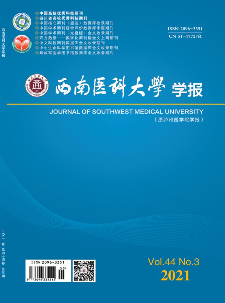 西南医科大学学报杂志封面