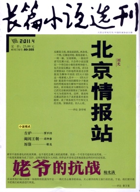 长篇小说选刊杂志封面