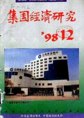集团经济研究封面