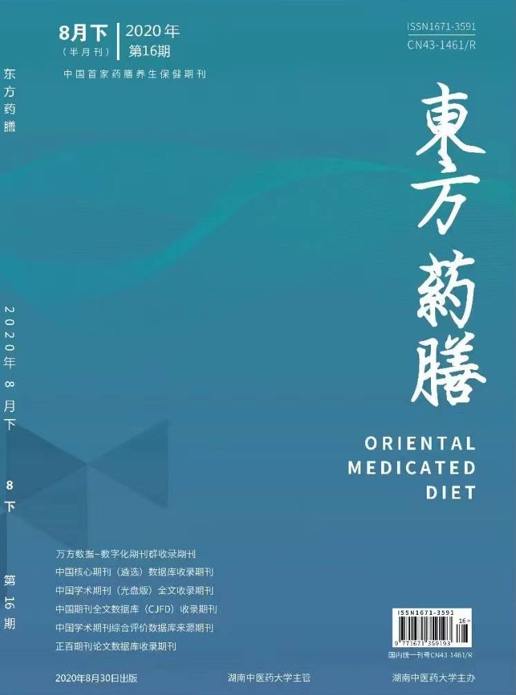 东方药膳杂志封面