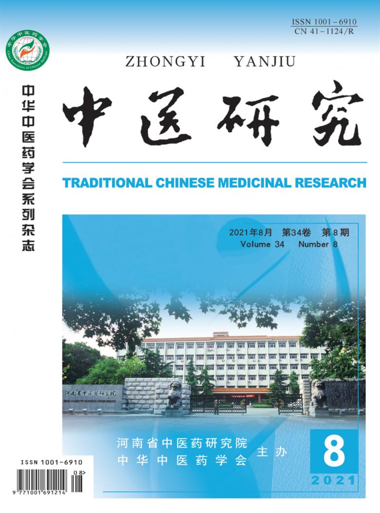 中医研究杂志封面
