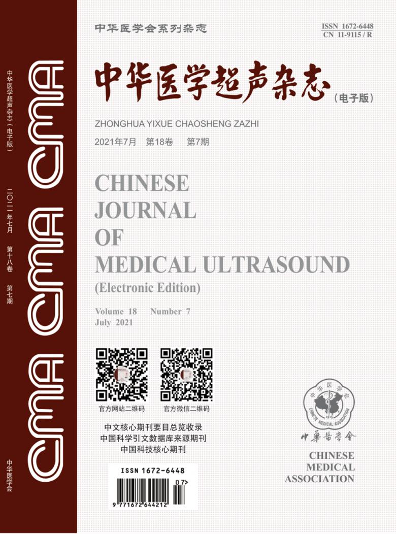 中华医学超声杂志封面