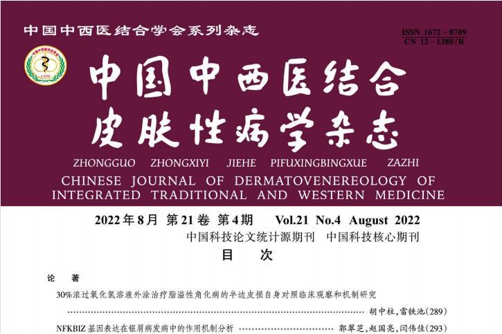 中国中西医结合皮肤性病学杂志
