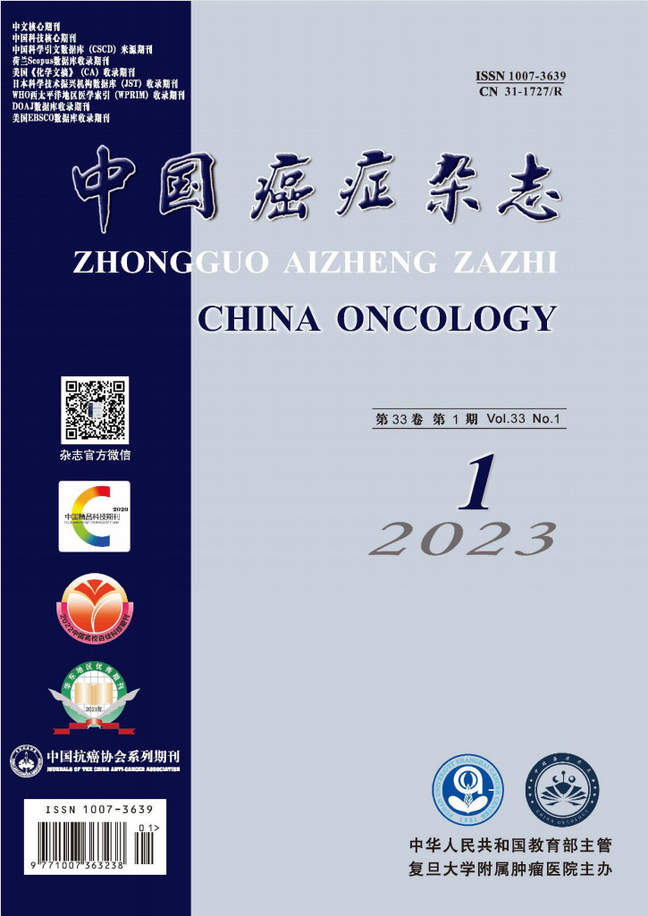中国癌症杂志封面