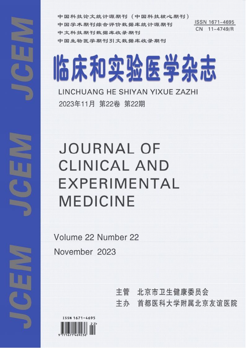 临床和实验医学封面
