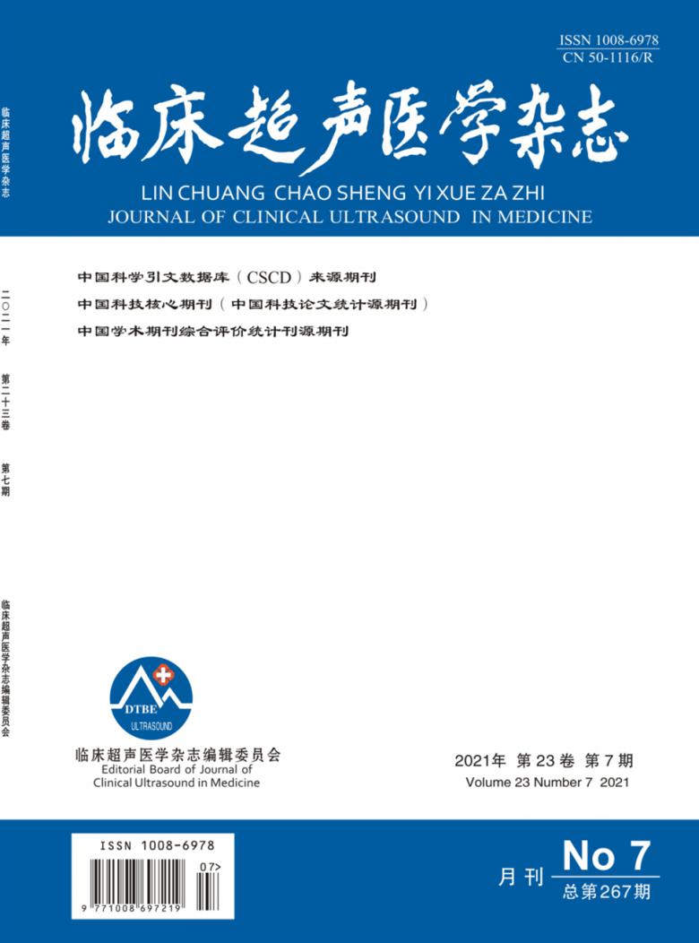 临床超声医学杂志封面
