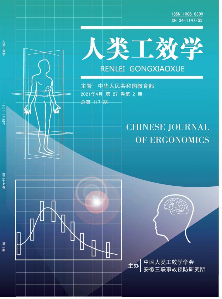 人类工效学杂志封面