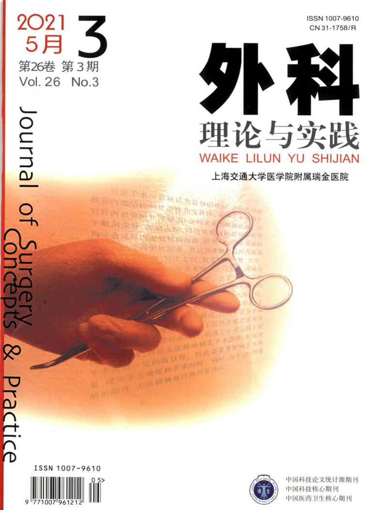 外科理论与实践杂志封面