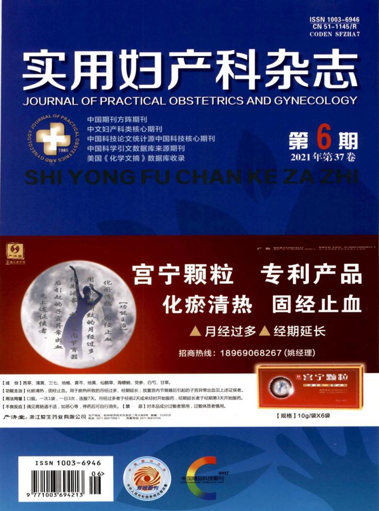 实用妇产科杂志封面