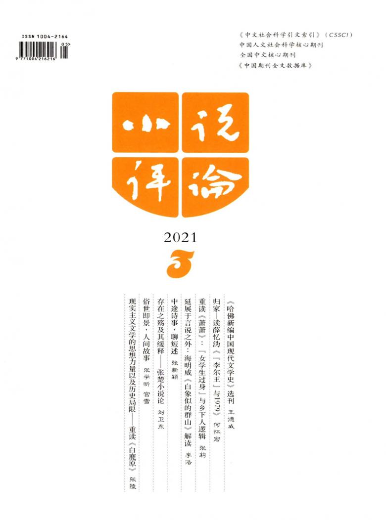 小说评论杂志封面