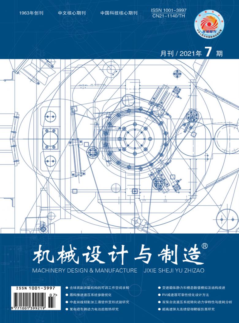 机械设计与制造杂志封面