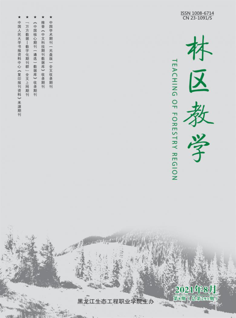 林区教学杂志封面