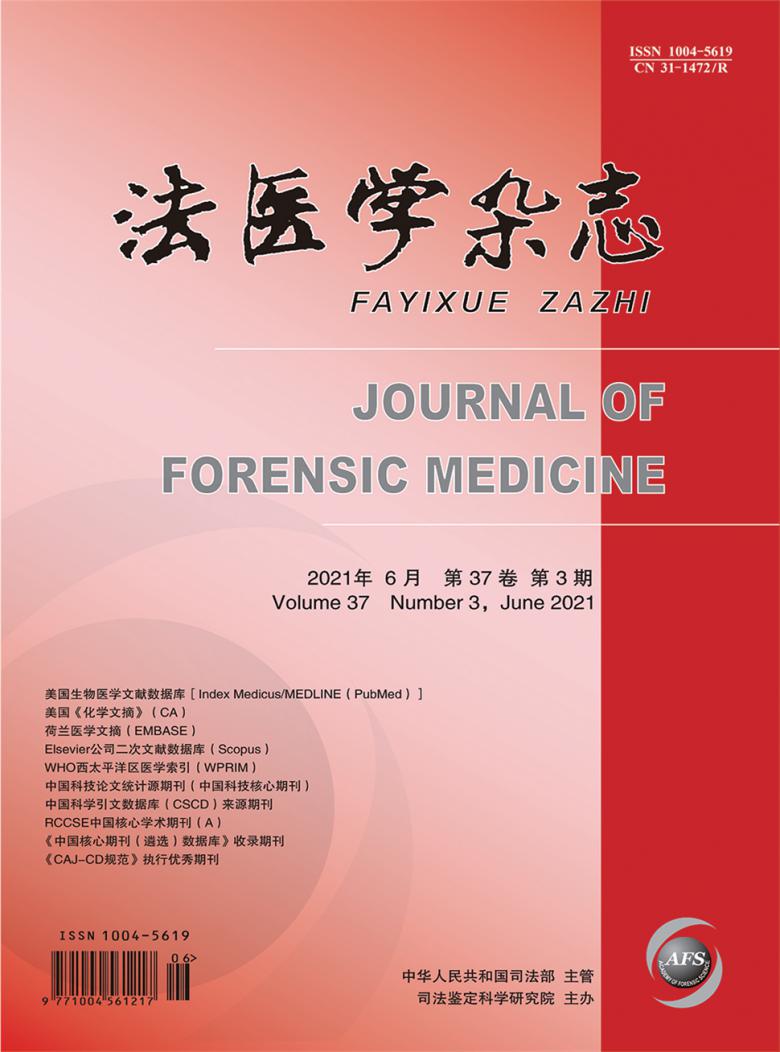 法医学杂志封面