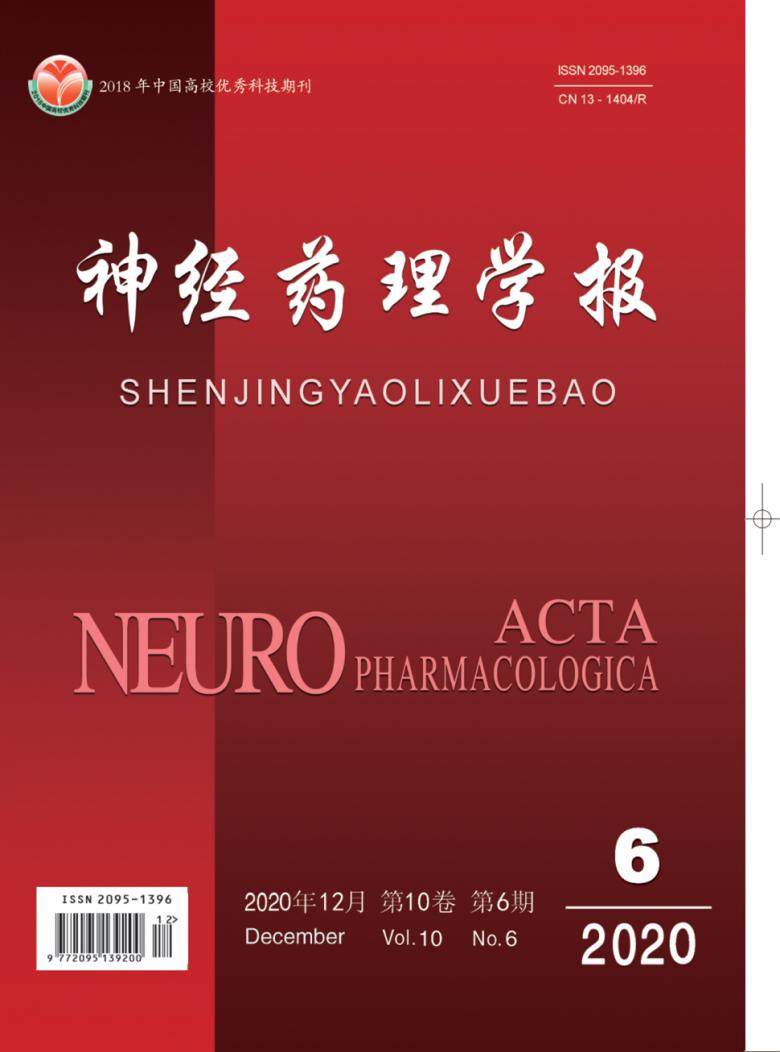 神经药理学报杂志封面